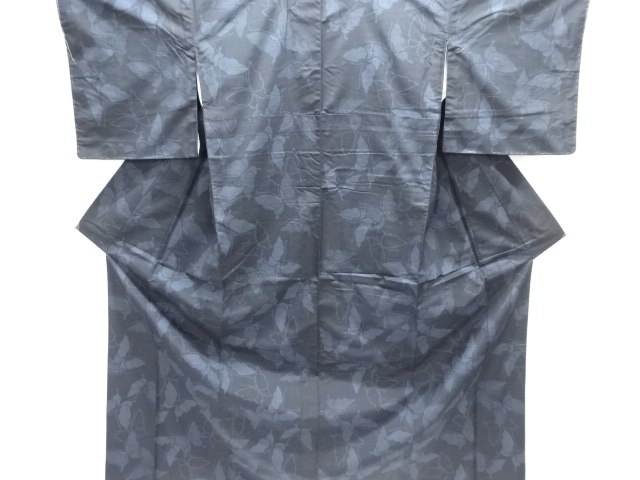 Japanese Kimono / Tsumugi Omeshi Silk